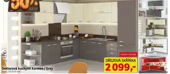 Asko Sektorová kuchyně Karmen / Grey nabídka