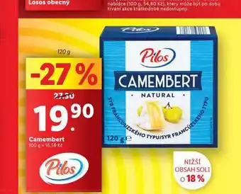 Lidl Camembert nabídka