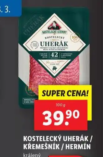 Lidl Kostelecký křemešník nabídka