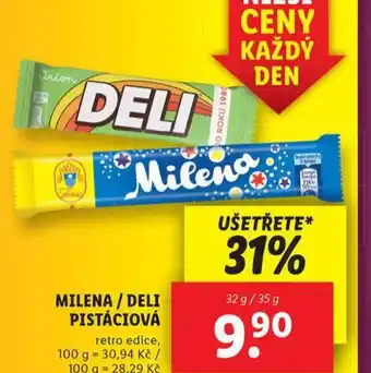 Lidl Milena nabídka