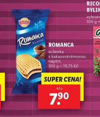 Lidl Romanca nabídka
