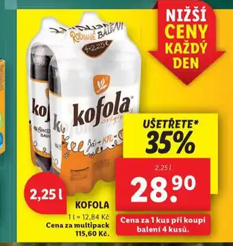 Lidl Kofola nabídka
