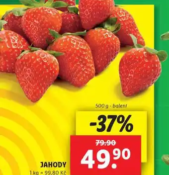 Lidl Jahody nabídka