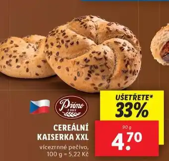 Lidl Cereální kaiserka xxl nabídka