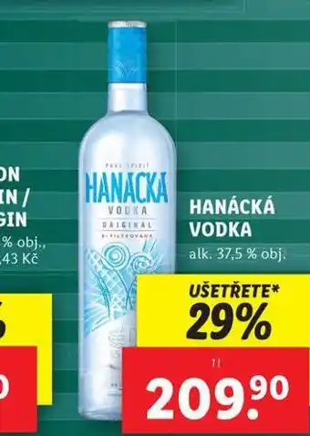 Lidl Hanácká vodka nabídka