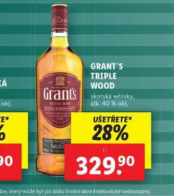 Lidl Grant´s triple wood nabídka