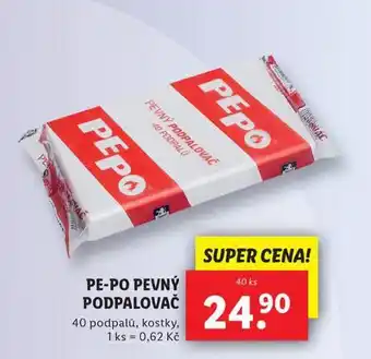 Lidl Pe-po pevný podpalovač nabídka