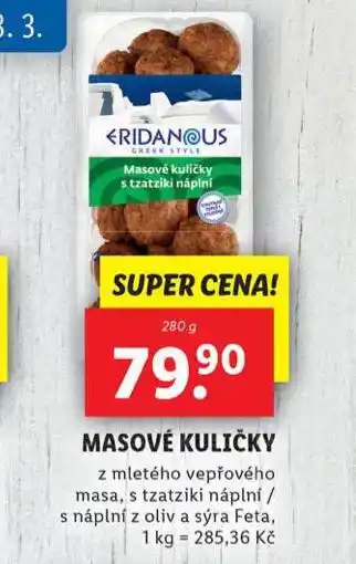 Lidl Masové kuličky nabídka