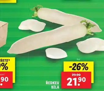 Lidl Ředkev bílá nabídka