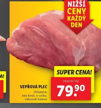 Vepřová plec bez kosti