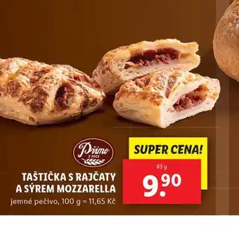 Lidl Taštička s rajčaty a sýrem mozzarella nabídka