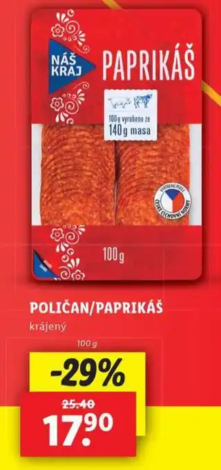 Lidl Poličan nabídka