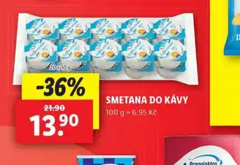 Lidl Smetana do kávy nabídka