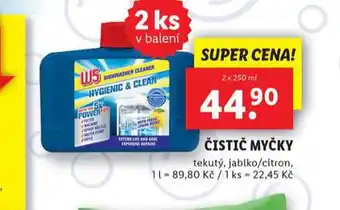 Lidl W5 čistič myčky nabídka