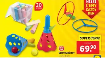 Lidl Venkovní hry nabídka