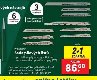 Lidl Sada pilových listů nabídka