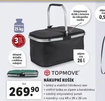 Lidl Nákupní košík nabídka
