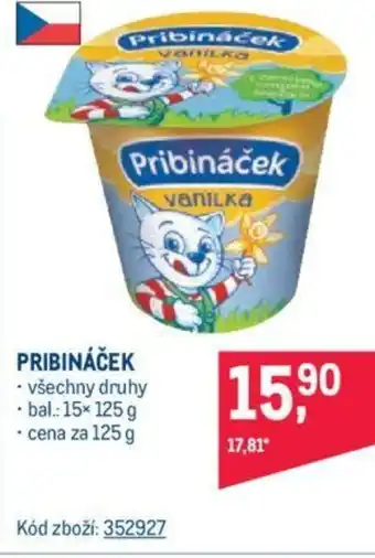 Makro PRIBINÁČEK nabídka