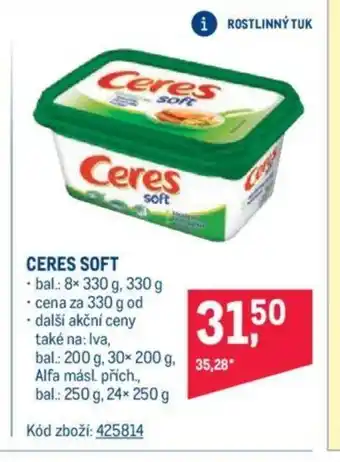 Makro CERES SOFT nabídka