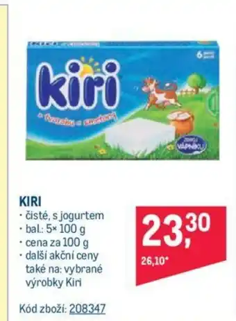 Makro KIRI nabídka
