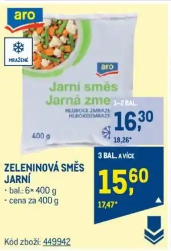 Makro ZELENINOVÁ SMĚS JARNÍ nabídka