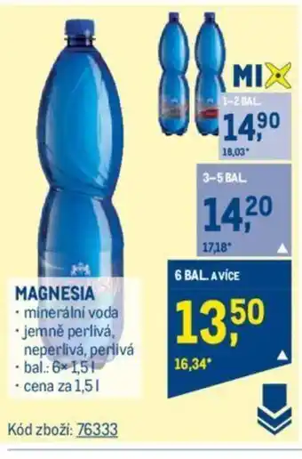 Makro MAGNESIA nabídka