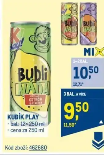 Makro KUBÍK PLAY nabídka