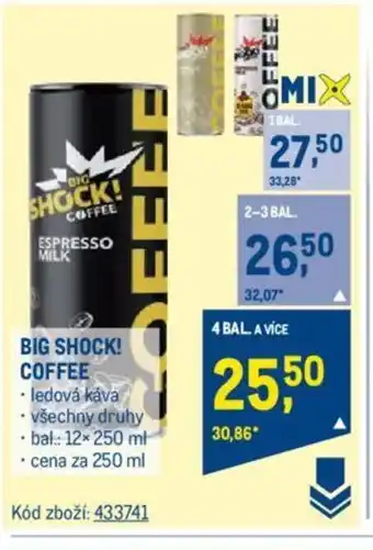 Makro BIG SHOCK! COFFEE nabídka