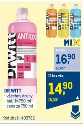 Makro DR WITT nabídka