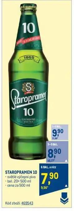 Makro STAROPRAMEN 10 nabídka