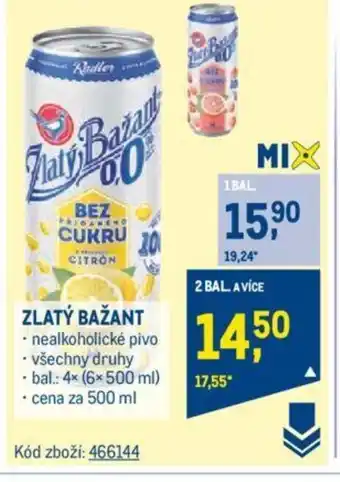 Makro ZLATÝ BAŽANT nabídka