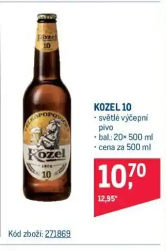 Makro KOZEL 10 nabídka