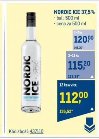 Makro NORDIC ICE 37,5% nabídka