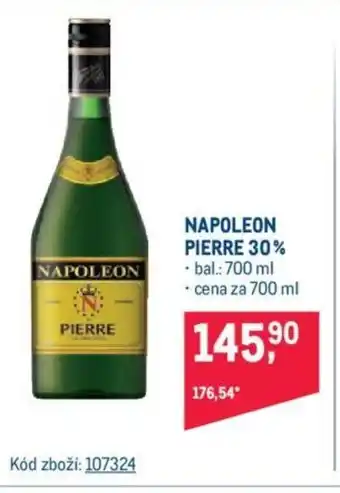 Makro NAPOLEON PIERRE 30% nabídka