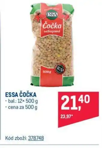 Makro ESSA ČOČKA nabídka