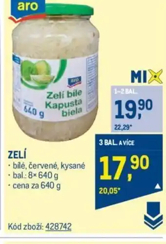Makro ZELÍ nabídka
