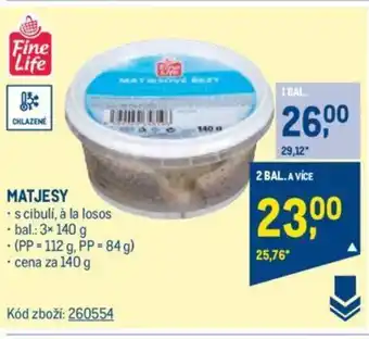 Makro MATJESY nabídka