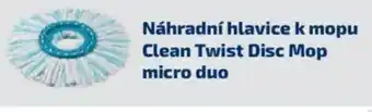 Makro Náhradní hlavice k mopu Clean Twist Disc Mop micro duo nabídka