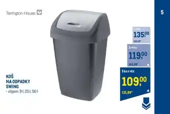 Makro KOŠ NA ODPADKY SWING nabídka