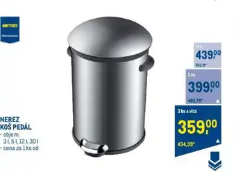 Makro NEREZ KOŠ PEDÁL nabídka