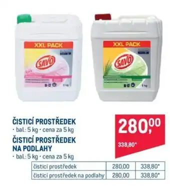 Makro ČISTICÍ PROSTŘEDEK nabídka