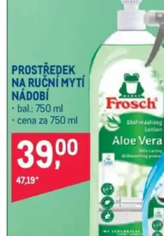 Makro PROSTŘEDEK NA RUČNÍ MYTÍ NÁDOBÍ nabídka