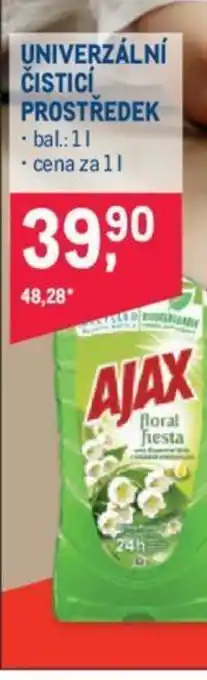 Makro AJAX UNIVERZÁLNÍ ČISTICÍ PROSTŘEDEK nabídka