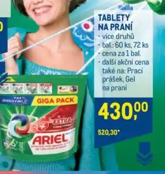 Makro TABLETY NA PRANÍ nabídka