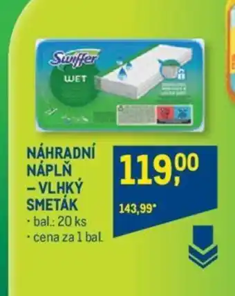 Makro NÁHRADNÍ NÁPLŇ - VLHKÝ SMETÁK nabídka