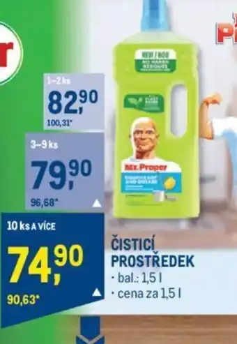 Makro ČISTICÍ PROSTŘEDEK nabídka
