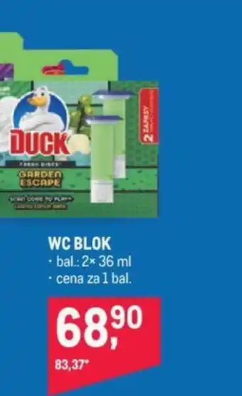 Makro WC BLOK nabídka