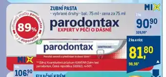 Makro PARODONTAX ZUBNÍ PASTA nabídka