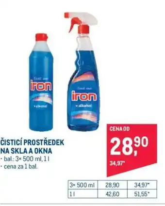 Makro ČISTICÍ PROSTŘEDEK NA SKLA A OKNA nabídka