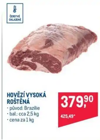 Makro HOVĚZÍ VYSOKÁ ROŠTĚNÁ nabídka
